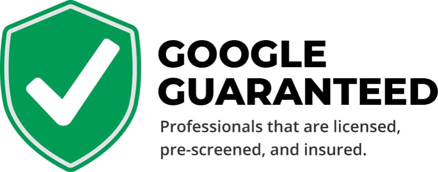 Google Guaranteed logo that Good Faith Cleaners acquired by meeting Google standards.